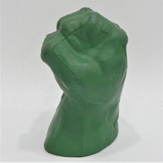 2003 Marvel Incredible Hulk Green Smash Foam Gloves image number 10