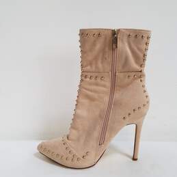 Olivia Ferguson Shoes High Heel Stud Ankle Boot Size 7.5 alternative image