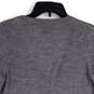 Womens Gray Heather Long Sleeve Button Front Cardigan Sweater Size Small image number 4