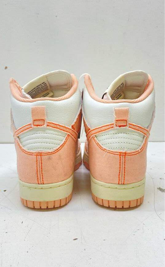 Nike Dunk High 1985 Arctic Orange Casual Sneakers Women's Size 7 image number 4