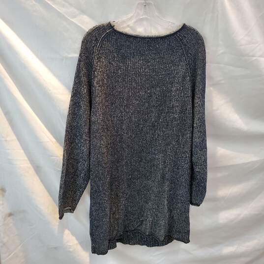 Free People Long Sleeve Knit Tunic Sweater Women's Size M image number 2