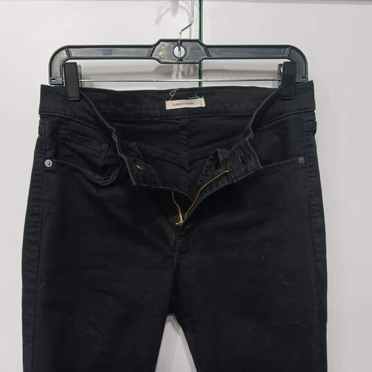 Levi's Women's Black Classic Straight Jeans Size 6 image number 3