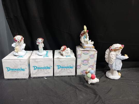 Dreamsicles Figurines 4 Small & 2 Larger - IOB image number 6