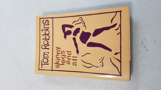Skinny Legs and All by Tom Robbins 1990 Signed Hardcover Book image number 1