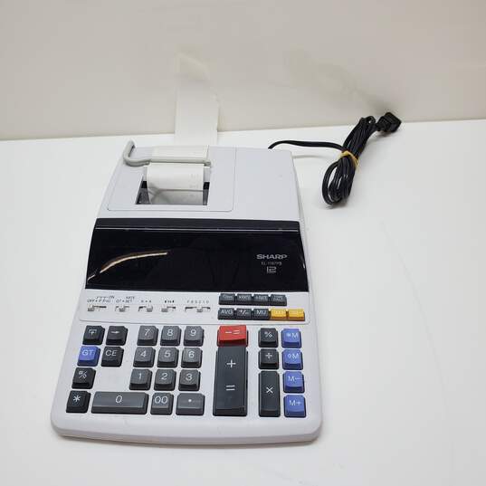 Sharp EL-1197PIII Heavy Duty Electronic Printing Calculator 12 Digit (Untested) image number 2