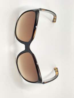 Womens Brown Gradient UV Protection Round Sunglasses J-0545530-E