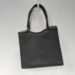 Badgley Mischka Black Faux Leather Tote Bag alternative image