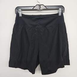 Black Athletic Shorts With Pockets
