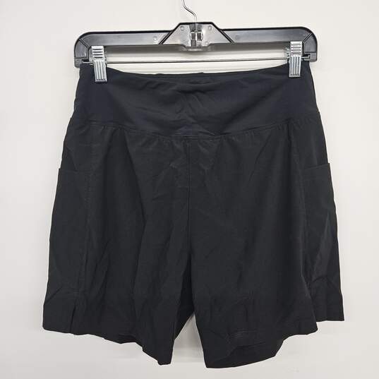 Black Athletic Shorts With Pockets image number 1