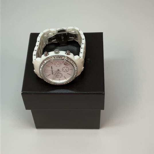 IOB Designer Michael Kors MK-5079 Round Dial Chronograph Analog Wristwatch image number 1