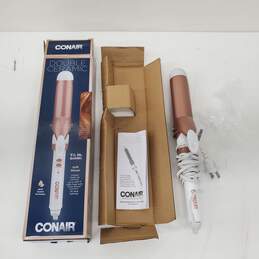 Conair Double Ceramic 1 1/2 in. Barrel Hair Curling Iron CD703GN - Untested