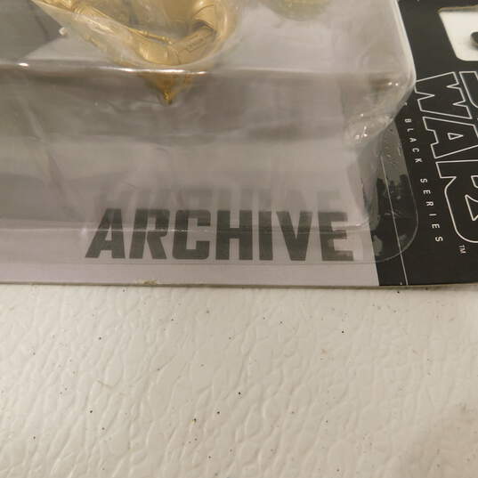Sealed Hasbro Disney Star Wars The Black Series Archive C-3PO Action Figure image number 6