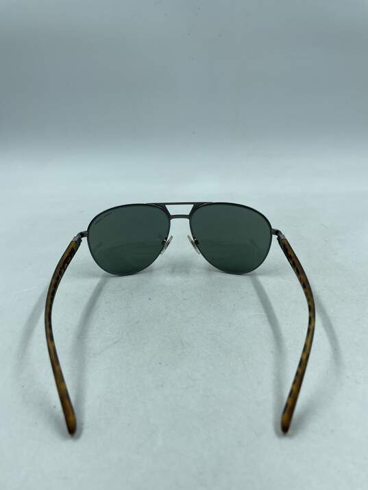 Ralph Lauren Gunmetal Aviator Sunglasses image number 3