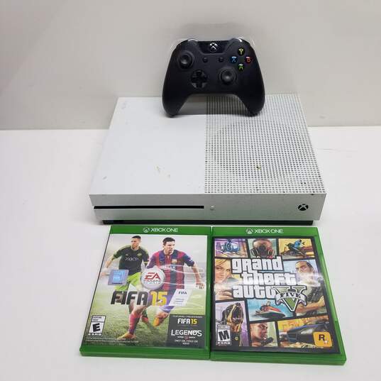 Microsoft Xbox One S 1TB Console Bundle with Controller & Games #1 image number 1