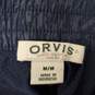Orvis WM's Blue Embossed Pull-On Travel Skort Size MM image number 3
