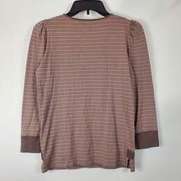 Marc Jacobs Women Brown Long Sleeve T Shirt XS alternative image