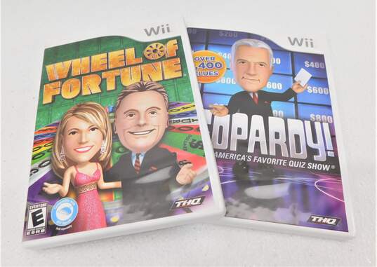 Wheel Of Fortune & Jeopardy Nintendo Wii image number 2