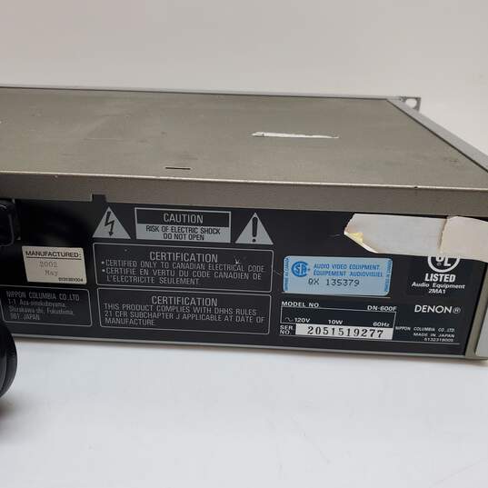 Denon DN-600F Compact Disc Player Untested image number 3