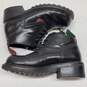 Kickers Black Lace Up Leather Boots Size 10.5 image number 3