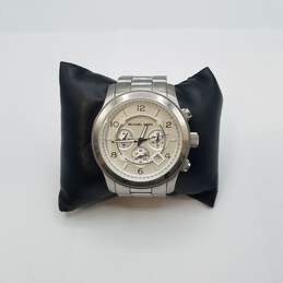 Michael Kors 47mm Case Classic Chronograph Men's Stainless Steel Quartz Watch alternative image