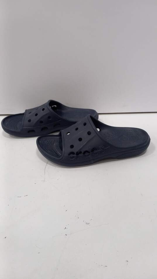 Crocs Men's Blue Flip Flops Size 7 image number 2