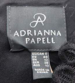Adrianna Papell Women's Black Lace Dress Size 8 alternative image