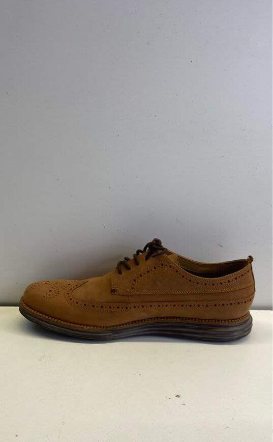 Cole Haan Brown Oxford Casual Shoe Men 8.5 image number 2