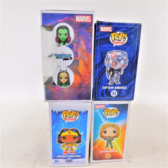 Super Hero Funko Pops Marvel DC Avengers Wonder Woman Rock Candy Guardians Of The Galaxy image number 2