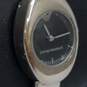 Emporio Armani Oval Case Unique Lady's Stainless Steel Bangle Quartz Watch image number 4