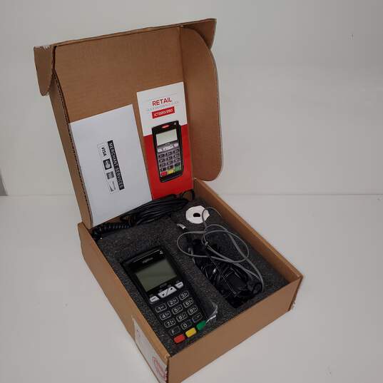 Untested Refurb Ingenico Retail Quick Reference Guide iCT220/250 Credit Card Reader IOB P/R image number 1