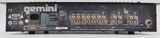Gemini Brand PDM14 Model Stereo Preamp Mixer w/ Power Cable image number 2