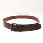 Shinola Detroit Brown Leather Men's Belt Size 40 image number 3
