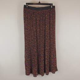 Adrianna Papaell Women Floral Print Long Skirt S NWT alternative image