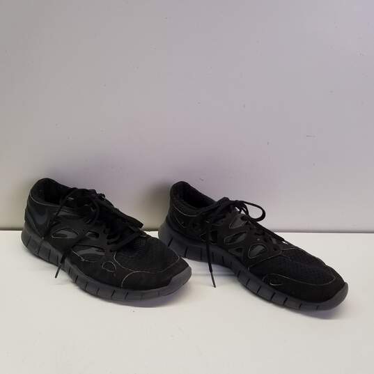 Buy the Nike Free Run Plus 2 443816-002 Black Running Sneakers Size 11 | GoodwillFinds