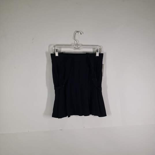 Womens Adjustable Strap Short Length Mini Skirt Size Medium image number 1