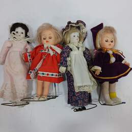 Bundle of 4 Assorted Decorative Dolls alternative image
