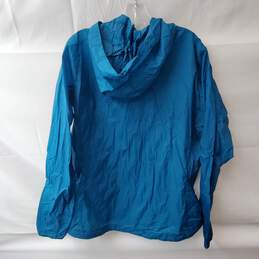 Patagonia Teal Green Windbreaker Hooded Jacket Size XL alternative image