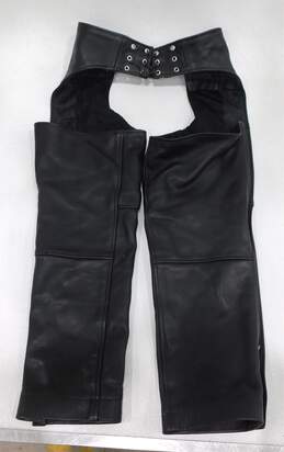 Milwaukee Leather By Shaf Black Leather Adult Size XS Chaps
