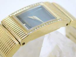 Movado Swiss Diamond Accent Bezel Sapphire Crystal Gold Tone Women's Dress Watch 77.5g alternative image