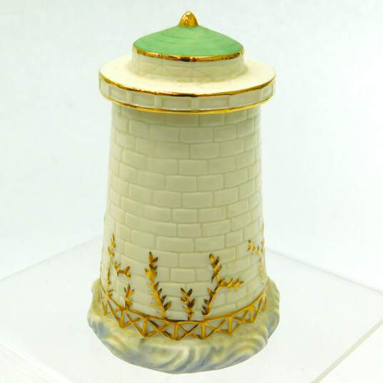2002 Lenox Lighthouse Seaside Spice Jar Fine Ivory China Clove image number 3