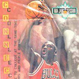 1995-96 Michael Jordan Fleer NBA Jam Session Die-Cut Chicago Bulls alternative image