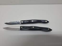 2 Pc Set CUTCO Cutlery Pearing Knives 1720 + 1720 KB