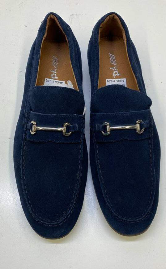 yd. Australian Navy Blue Loafer Casual Shoe Men 11 image number 5