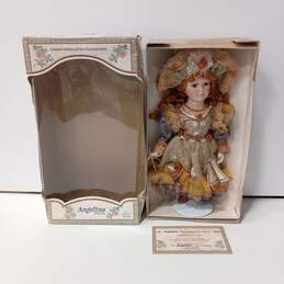 Angelina  Doll Porcelain  Collection IOB