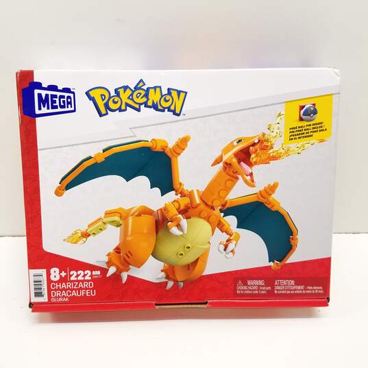 MEGA Pokemon Building Toy Kit Charizard (222 Pieces) with 1 Action