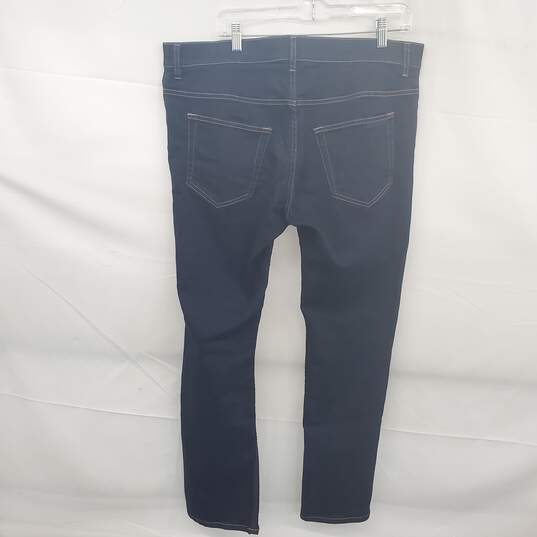 Prada Women's Dark Blue Straight Leg Jeans Size 36 AUTHENTICATED image number 3