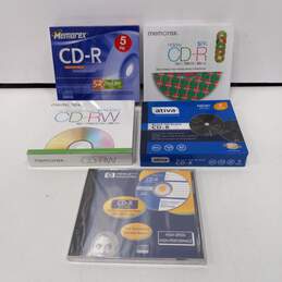Memorex CD-R Blank Discs Assorted 5pc Packs Lot