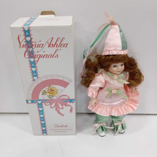 Vintage Victoria Ashlea Originals Goebel Limited Edition Porcelain Doll IOB image number 1