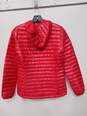 Colombia Omni Heat Puffer Hooded Full Zip Pink Jacket Size Small image number 2