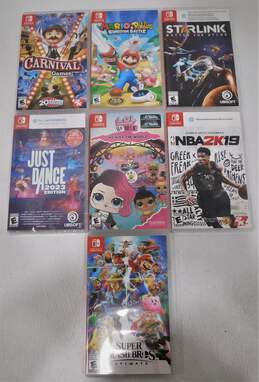 7 Count Nintendo Switch Game Lot